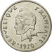 Coin, New Hebrides, 20 Francs, 1970, Paris, EF(40-45), Nickel, KM:3.1