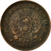 Moneta, Argentina, 2 Centavos, 1890, EF(40-45), Bronze, KM:33