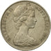 Moneda, Australia, Elizabeth II, 20 Cents, 1974, MBC, Cobre - níquel, KM:66