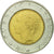 Coin, Italy, 500 Lire, 1993, Rome, EF(40-45), Bi-Metallic, KM:160