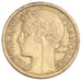 FRANCE, 2 Francs, 1935, EF(40-45), Aluminium-Bronze, Gadoury #535, 8.02