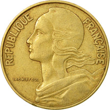 Coin, France, Marianne, 20 Centimes, 1967, Paris, EF(40-45), Aluminum-Bronze
