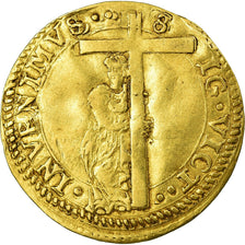 Duchy of Urbino, Guidobaldo II, Scudo, 1538-1574, Urbino, Złoto, EF(40-45)