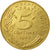 Moneda, Francia, Marianne, 5 Centimes, 1987, Paris, BC+, Aluminio - bronce