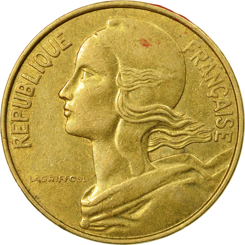 Munten, Frankrijk, Marianne, 10 Centimes, 1978, Paris, ZF, Aluminum-Bronze