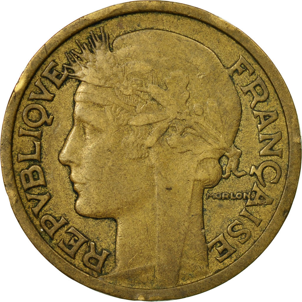 Coin, France, Morlon, 2 Francs, 1934, VF(20-25), Aluminum-Bronze, KM:886