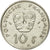 Moneda, Polinesia francesa, 10 Francs, 1993, Paris, MBC, Níquel, KM:8