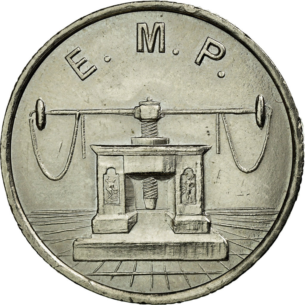 Coin, France, 10 Francs, AU(55-58), Nickel
