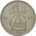 Coin, Sweden, Gustaf VI, 50 Öre, 1967, EF(40-45), Copper-nickel, KM:837