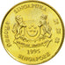 Monnaie, Singapour, 5 Cents, 1995, Singapore Mint, TTB+, Aluminum-Bronze, KM:99