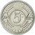 Moneda, Antillas holandesas, Beatrix, 5 Cents, 1997, MBC, Aluminio, KM:33