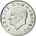 Coin, Turkey, 5 Lira, 1987, AU(55-58), Aluminum, KM:963