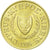 Coin, Cyprus, 2 Cents, 1996, AU(50-53), Nickel-brass, KM:54.3