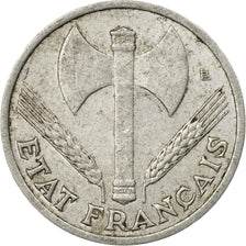 Moneda, Francia, Bazor, 50 Centimes, 1942, Beaumont - Le Roger, BC+, Aluminio