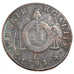 FRANCE, Sol aux balances françoise, Sol, 1793, Bayonne, KM #619.8, F(12-15), B..