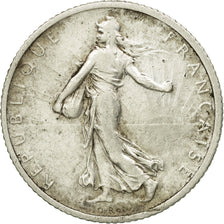 Coin, France, Semeuse, Franc, 1913, Paris, EF(40-45), Silver, KM:844.1