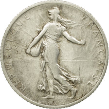 Monnaie, France, Semeuse, Franc, 1915, Paris, TB+, Argent, Gadoury:467, KM:844.1
