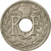 Munten, Frankrijk, Lindauer, 5 Centimes, 1924, FR, Copper-nickel, KM:875