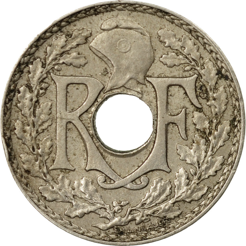 Coin, France, Lindauer, 5 Centimes, 1934, VF(30-35), Copper-nickel, KM:875