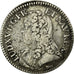 Coin, France, Louis XV, 1/5 Écu aux branches d'olivier, 24 Sols, 1/5 ECU, 1726