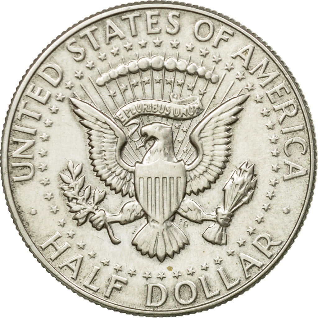 Coin, United States, Kennedy Half Dollar, Half Dollar, 1967, U.S. Mint
