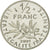 Munten, Frankrijk, Semeuse, 1/2 Franc, 2001, FDC, Nickel, KM:931.2, Gadoury:429a