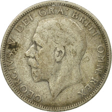Moneda, Gran Bretaña, George V, Florin, Two Shillings, 1931, BC+, Plata, KM:834