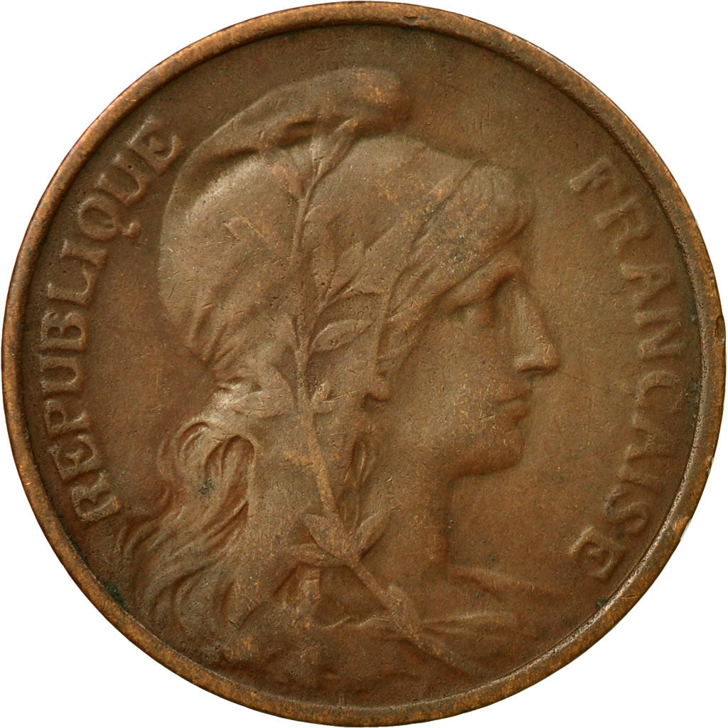 Monnaie, France, Dupuis, 5 Centimes, 1915, Paris, TB, Bronze, Gadoury:165
