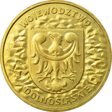 Coin, Poland, 2 Zlote, 2004, Warsaw, AU(55-58), Brass, KM:484