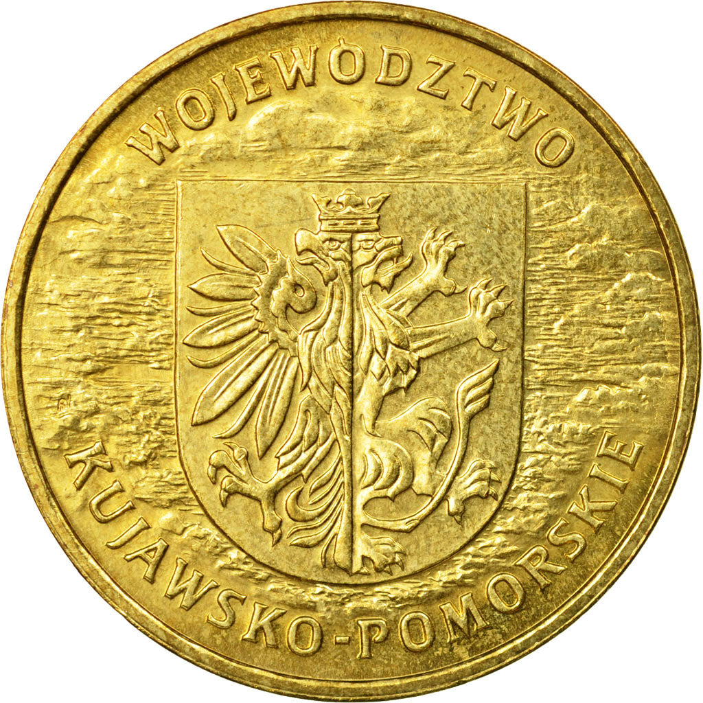 Monnaie, Pologne, 2 Zlote, 2004, Warsaw, SUP, Laiton, KM:485