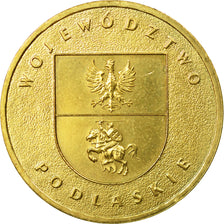 Coin, Poland, 2 Zlote, 2004, Warsaw, AU(55-58), Brass, KM:491