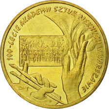 Coin, Poland, 2 Zlote, 2004, Warsaw, AU(55-58), Brass, KM:509