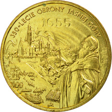 Coin, Poland, 2 Zlote, 2005, Warsaw, AU(55-58), Brass, KM:524