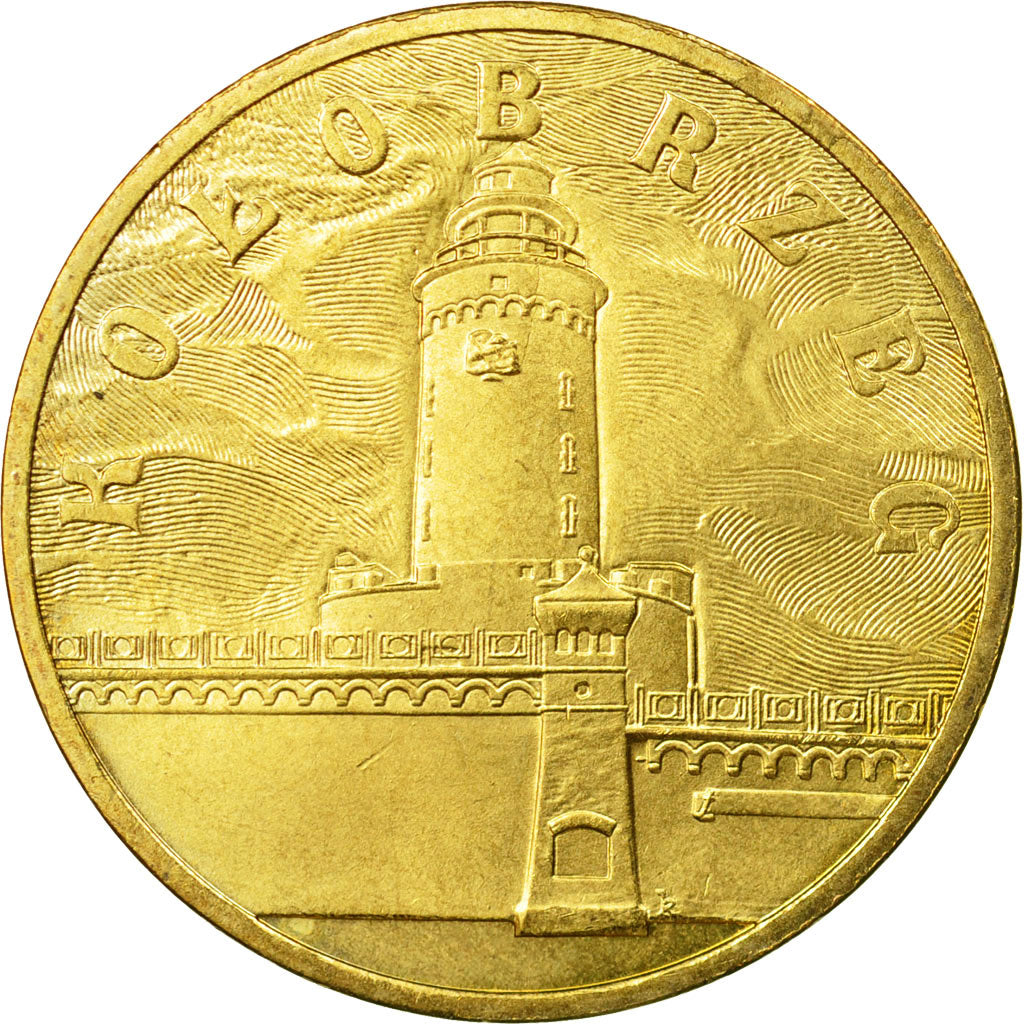 Coin, Poland, 2 Zlote, 2005, Warsaw, AU(55-58), Brass, KM:528
