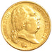 FRANCE, Louis XVIII, 20 Francs, 1818, Lille, KM #712.9, AU(50-53), Gold,...
