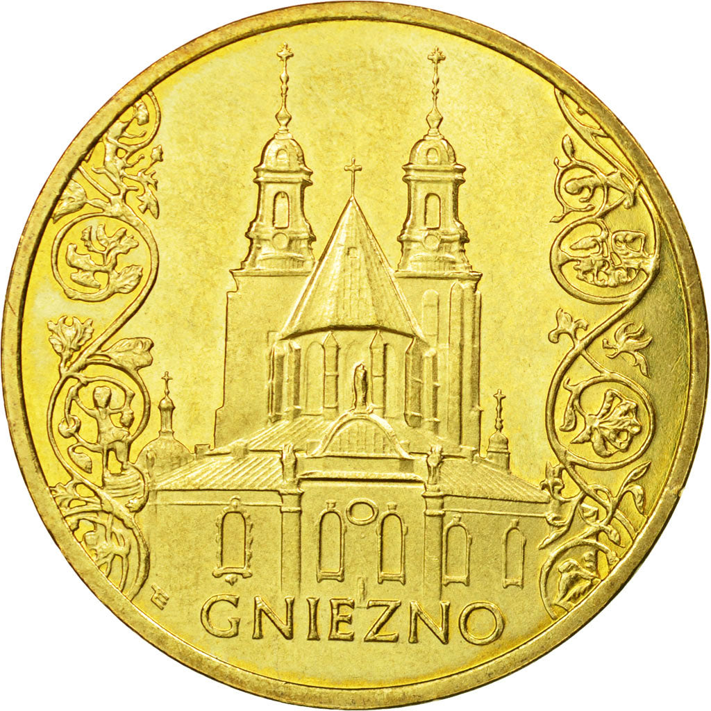 Moneta, Polska, 2 Zlote, 2005, AU(55-58), Mosiądz, KM:564