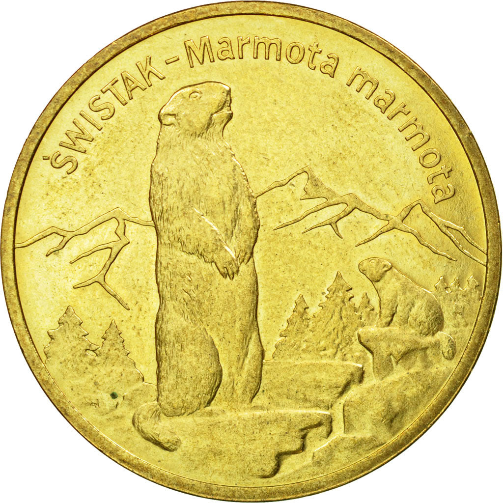 Moneta, Polska, 2 Zlote, 2006, Warsaw, AU(55-58), Mosiądz, KM:534