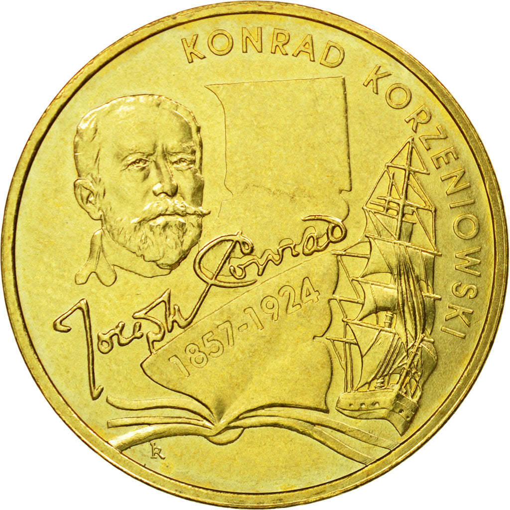 Moneda, Polonia, 2 Zlote, 2007, Warsaw, EBC, Latón, KM:591