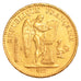 Francia, Génie, 20 Francs, 1871, Paris, BB+, Oro, KM:825, Gadoury:1063
