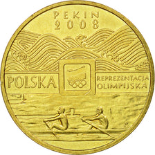 Coin, Poland, 2 Zlote, 2008, Warsaw, AU(55-58), Brass, KM:644