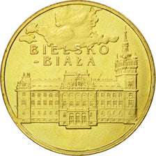 Coin, Poland, 2 Zlote, 2008, Warsaw, AU(55-58), Brass, KM:663