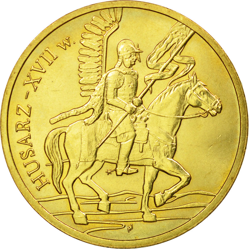 Coin, Poland, 2 Zlote, 2009, Warsaw, AU(55-58), Brass, KM:670