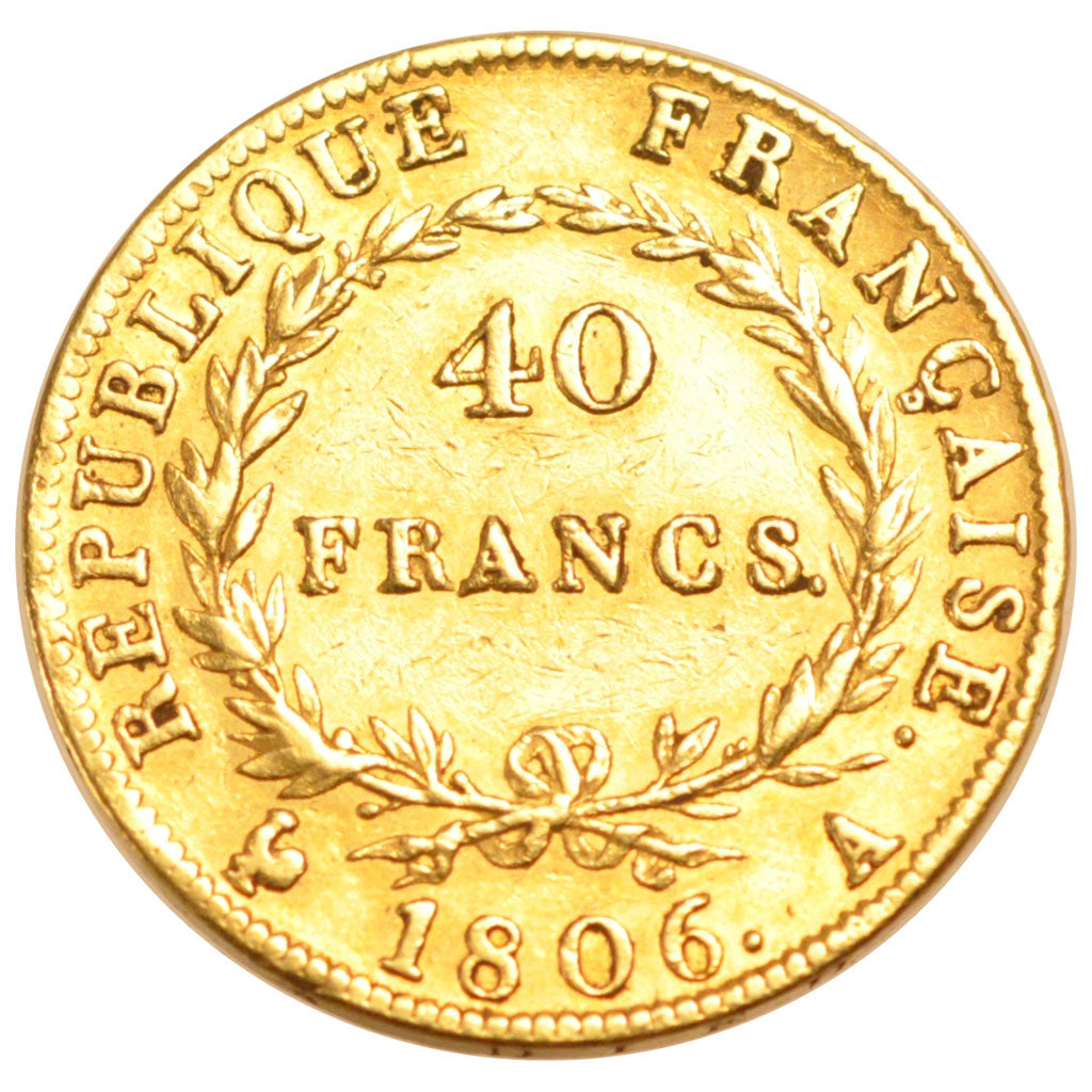 Premier Empire, 40 Francs or Napoléon Empereur