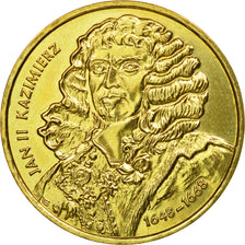 Coin, Poland, 2 Zlote, 2000, Warsaw, AU(55-58), Brass, KM:398