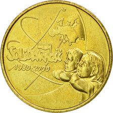 Monnaie, Pologne, 2 Zlote, 2000, Warsaw, SUP, Laiton, KM:394