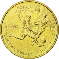 Coin, Poland, 2 Zlote, 2002, Warsaw, AU(55-58), Brass, KM:433