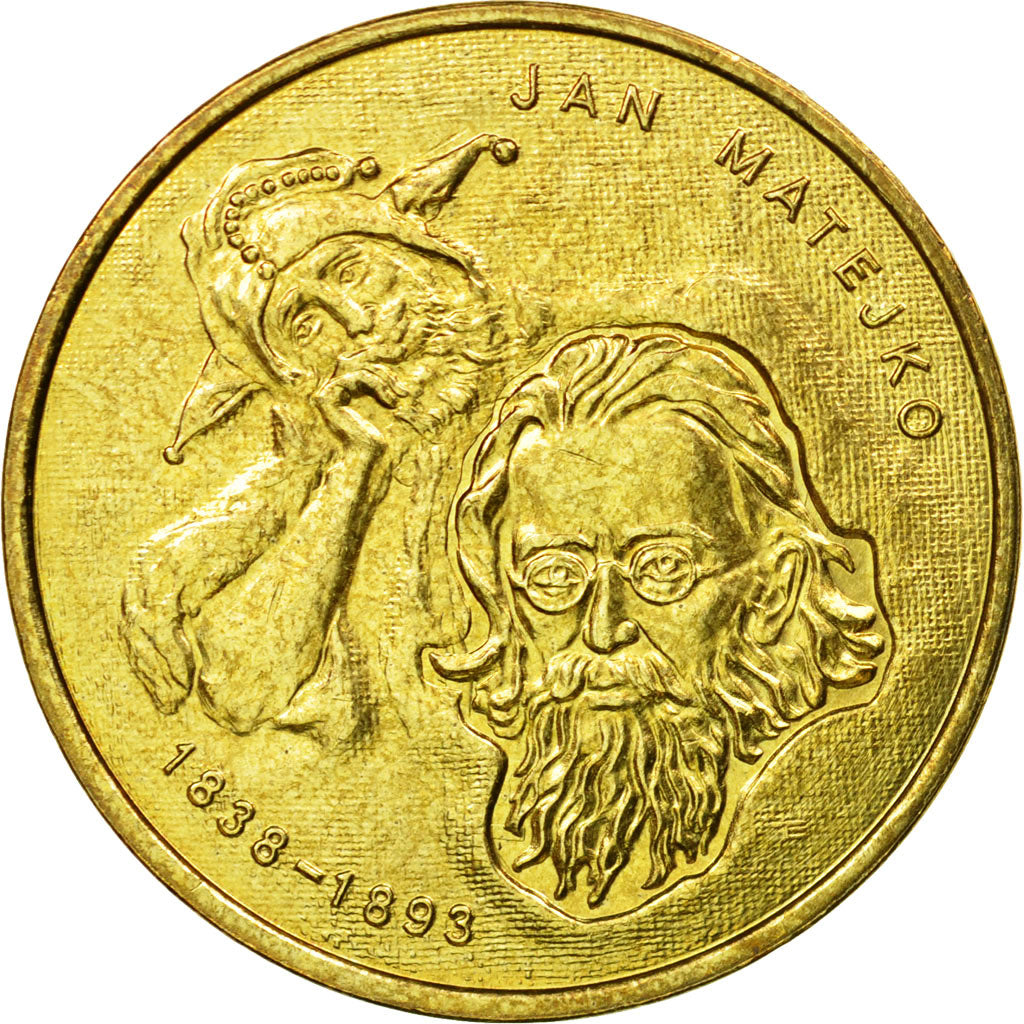 Monnaie, Pologne, 2 Zlote, 2002, Warsaw, SUP, Laiton, KM:444