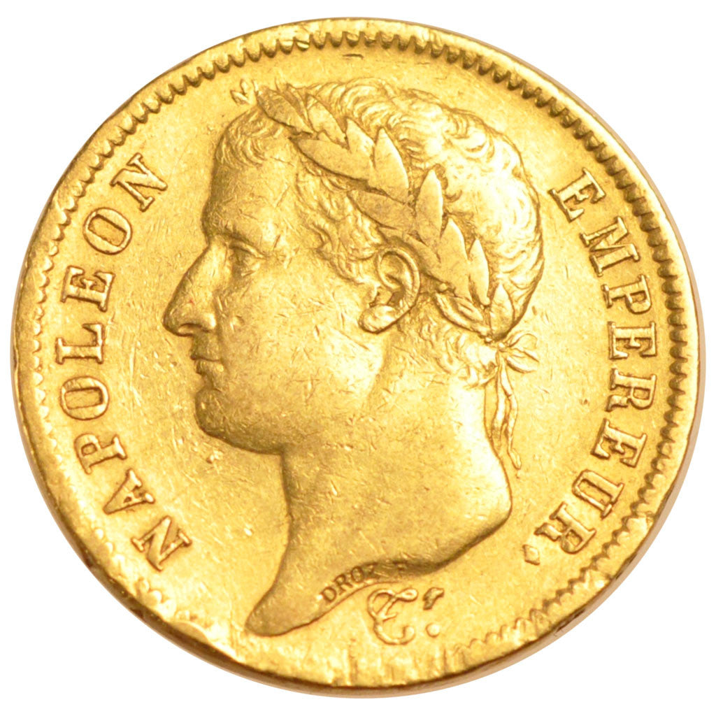 Münze, Frankreich, Napoléon I, 40 Francs, 1811, Paris, SS+, Gold, KM:696.1