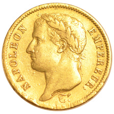 Münze, Frankreich, Napoléon I, 40 Francs, 1811, Paris, SS+, Gold, KM:696.1