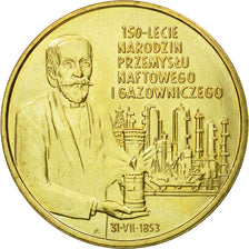 Coin, Poland, 2 Zlote, 2003, Warsaw, AU(55-58), Brass, KM:455